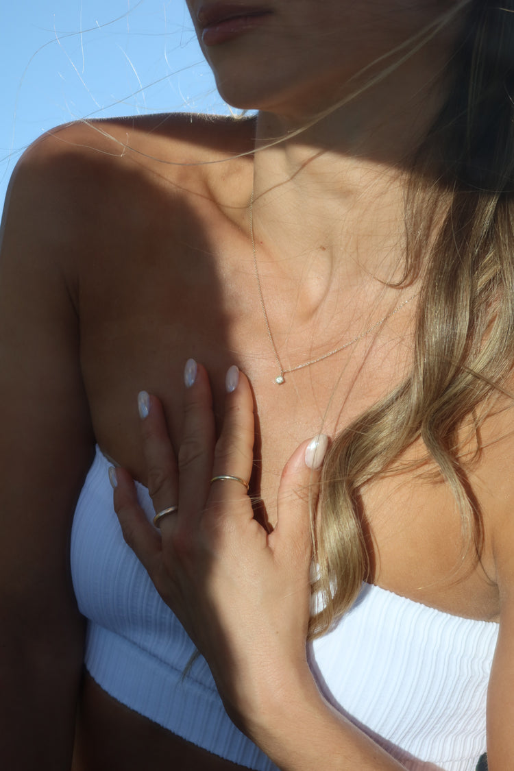 Classic Solitaire Diamond Pendant