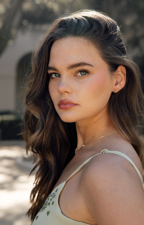 14K Diamond Flower Studs