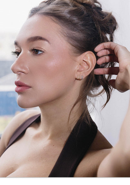 Musical Note Diamond Studs