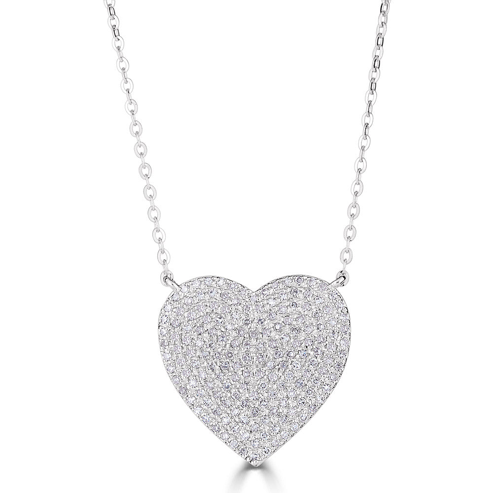 14K Gold Classic Heart Necklace