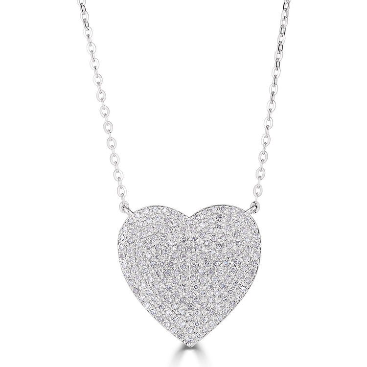 14K Gold Classic Heart Necklace