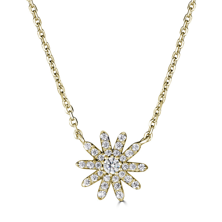 14K Gold Star Necklace