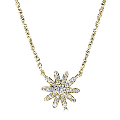 14K Gold Star Necklace