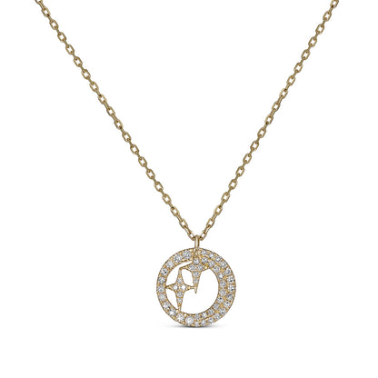 14K Gold Infinite Love Necklace