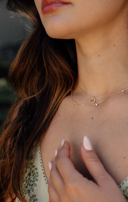 14K Gold Infinite Love Necklace